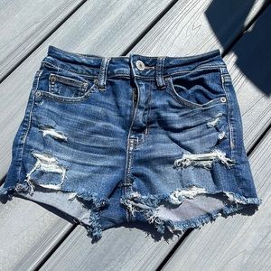 American Eagle Denim Shorts- size 2